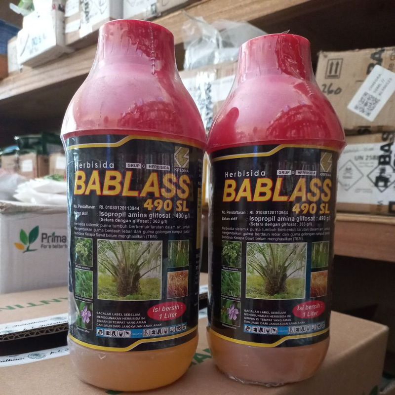 HERBISIDA BABLAS 490SL 1LIT.HERBISIDA SELEKTIF PURNA TUMBUH