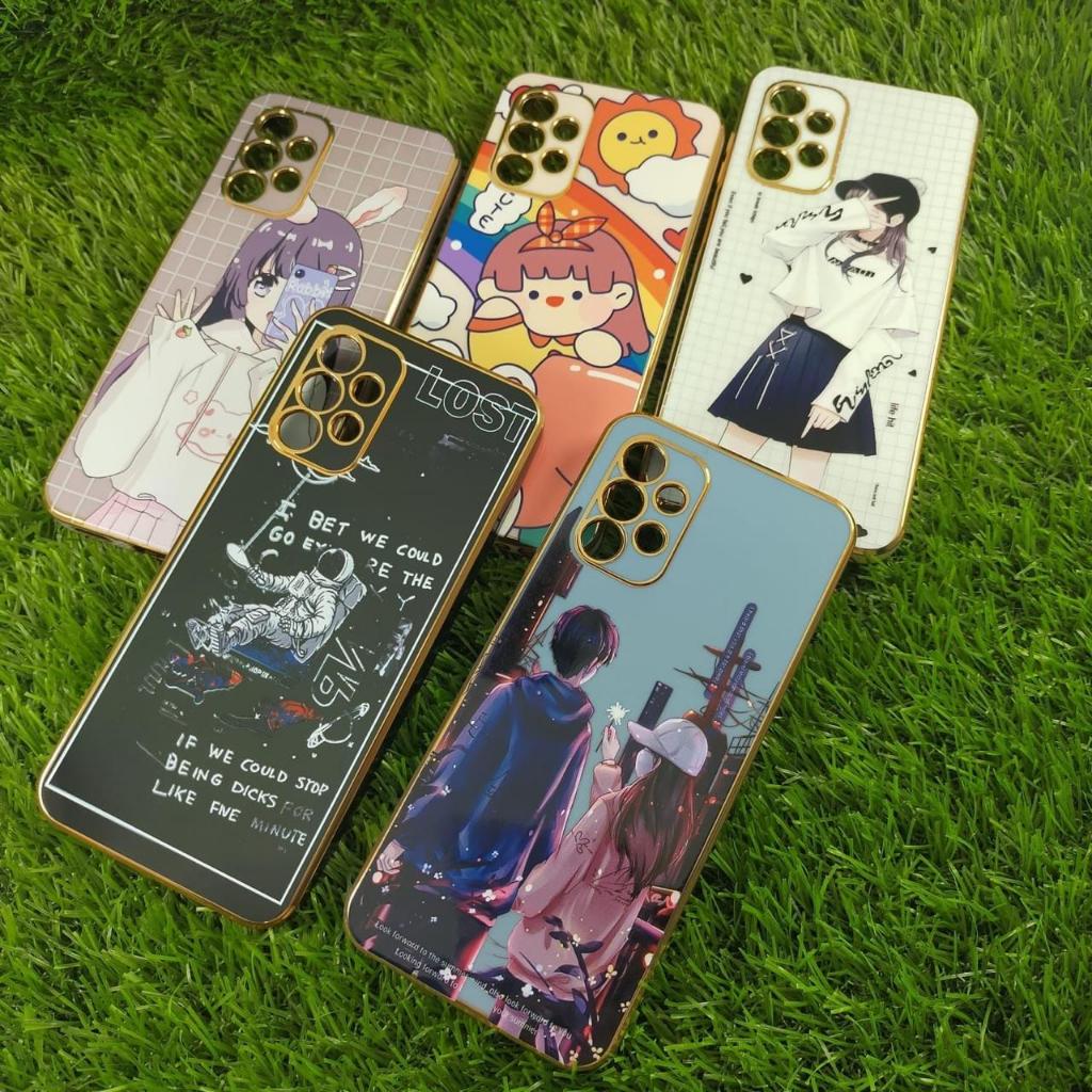 Case Silikon Crom Sweet New / Softcase Gambar Silikon Crom Motif Cute Anime For OPPO A17 A3S A9 2020