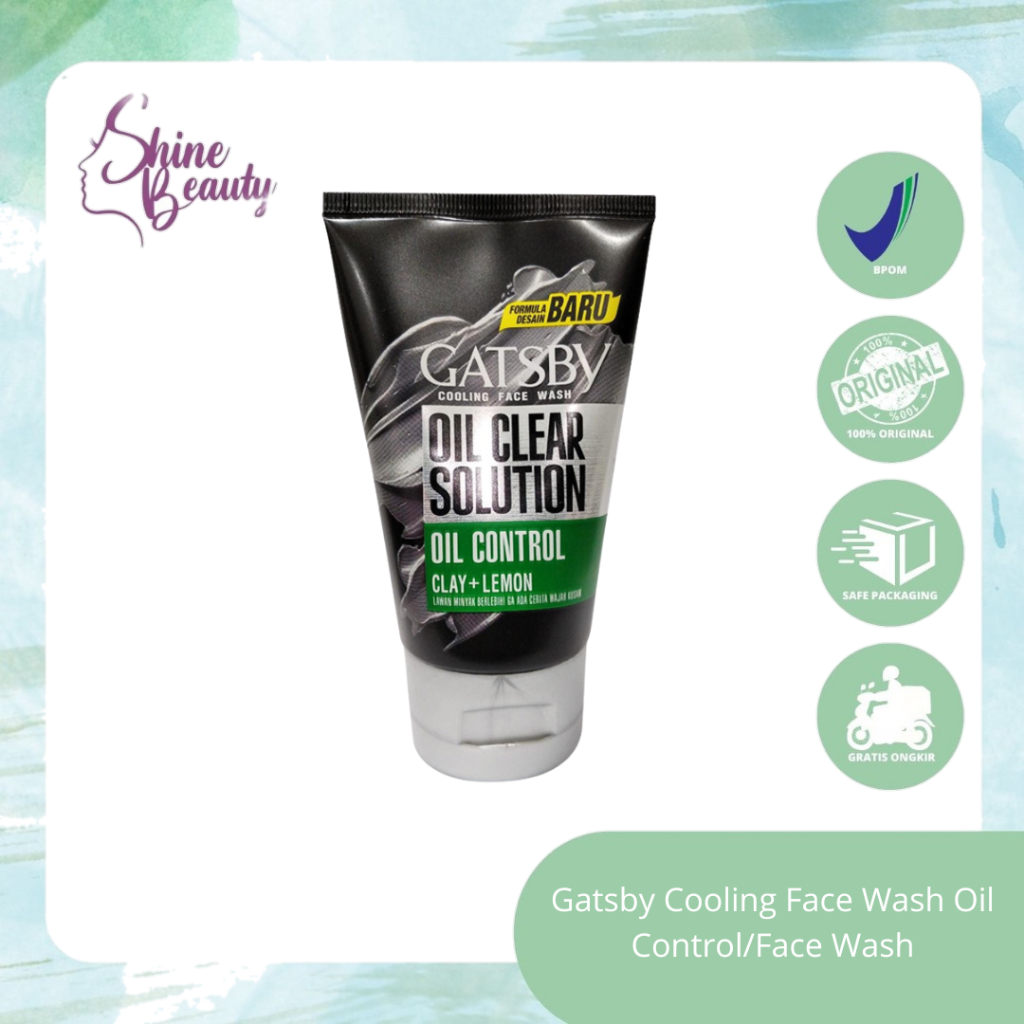 Gatsby Cooling Face Wash Oil Control/Face Wash