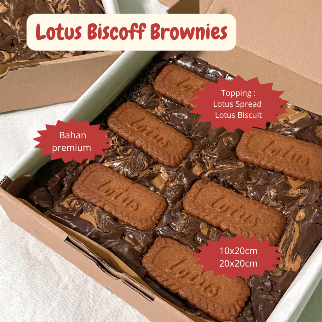 

Biscoff Brownies