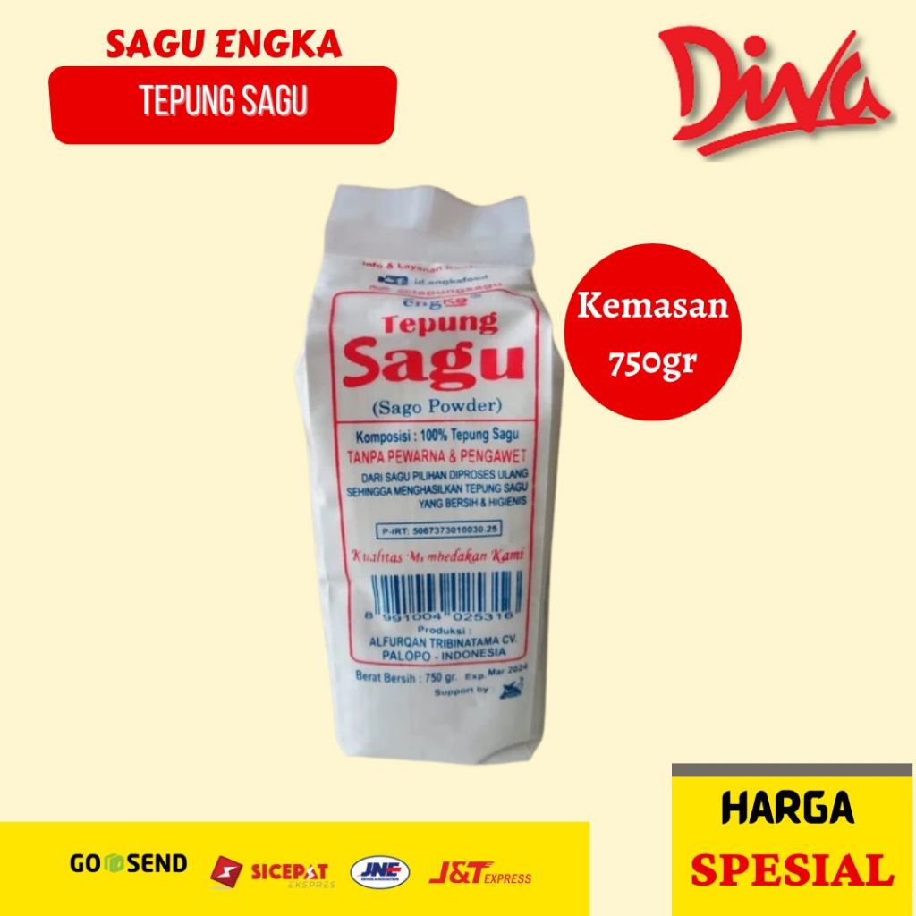 

Tepung sagu Engka 750gr | Sagoo flour