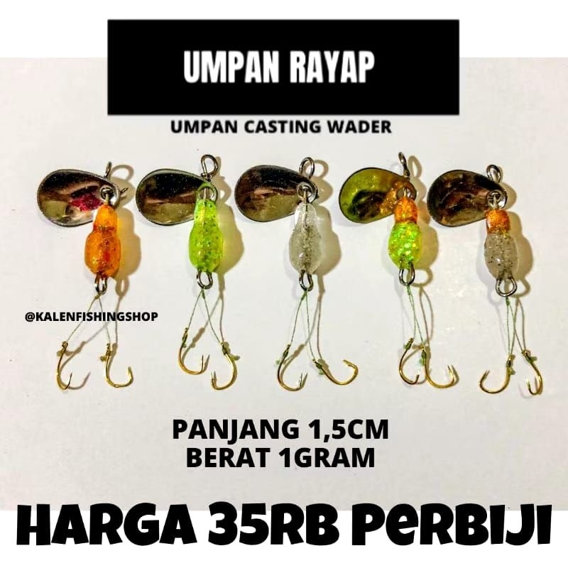 Umpan Rayap Kalen | Umpan Casting Wader