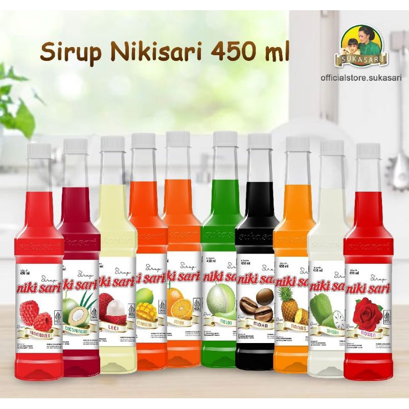 

Sirup Niki Sari Pet 450 ML