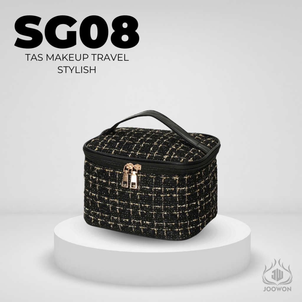 Tas Kosmetik / Pouch Makeup / Tas Kosmetik Portable / Profesional Kosmetik Bag - SG08