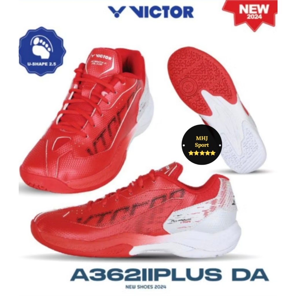 SEPATU BADMINTON VICTOR A362II Plus / VICTOR A362 II Plus / Sepatu Badminton Victor Original DA