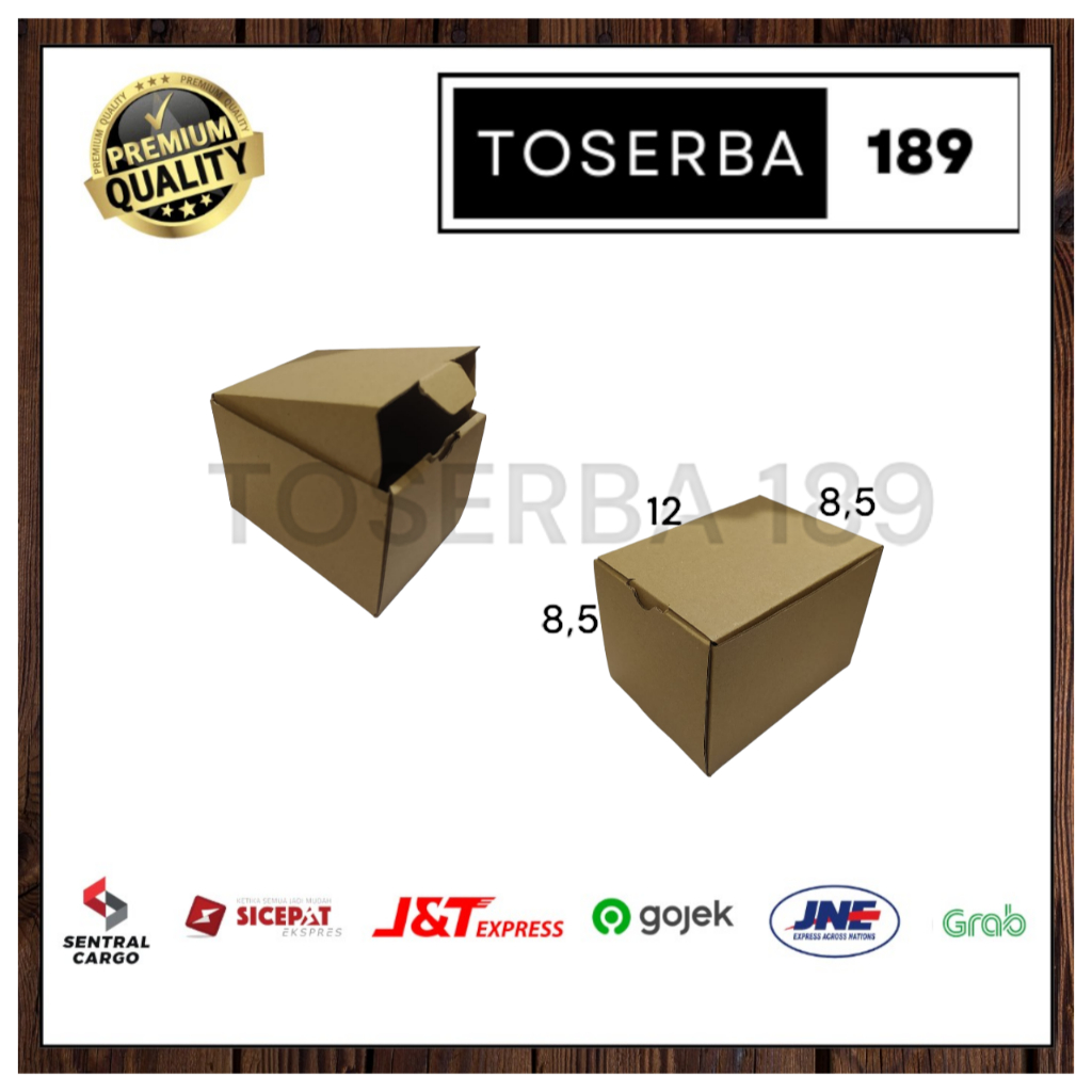 

kardus packing diecut/box pizza uk 8,5x12x8,5 cm