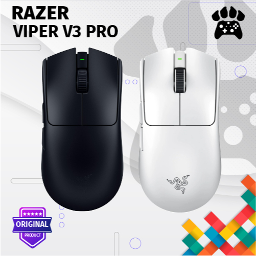 Razer Viper V3 Pro - Mouse Gaming Wireless Ultra Ringan Hitam