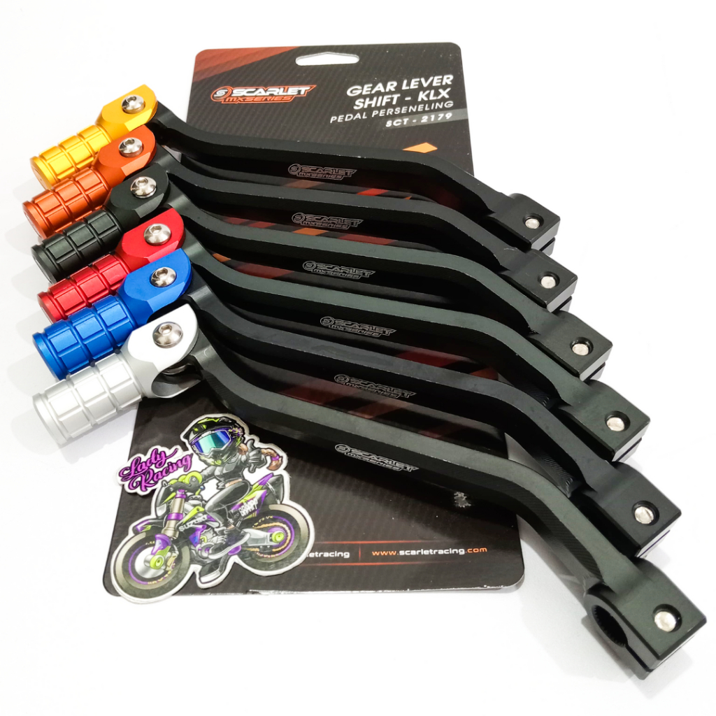 TUAS PERSNELING PERSENELENG OPERAN GIGI KLX 150 BF DTRACKER SCARLET