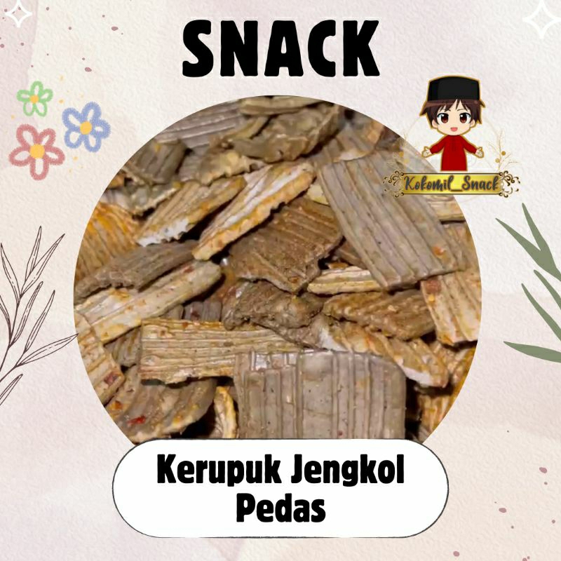 

Kerupuk Jengkol Pedas 500gr