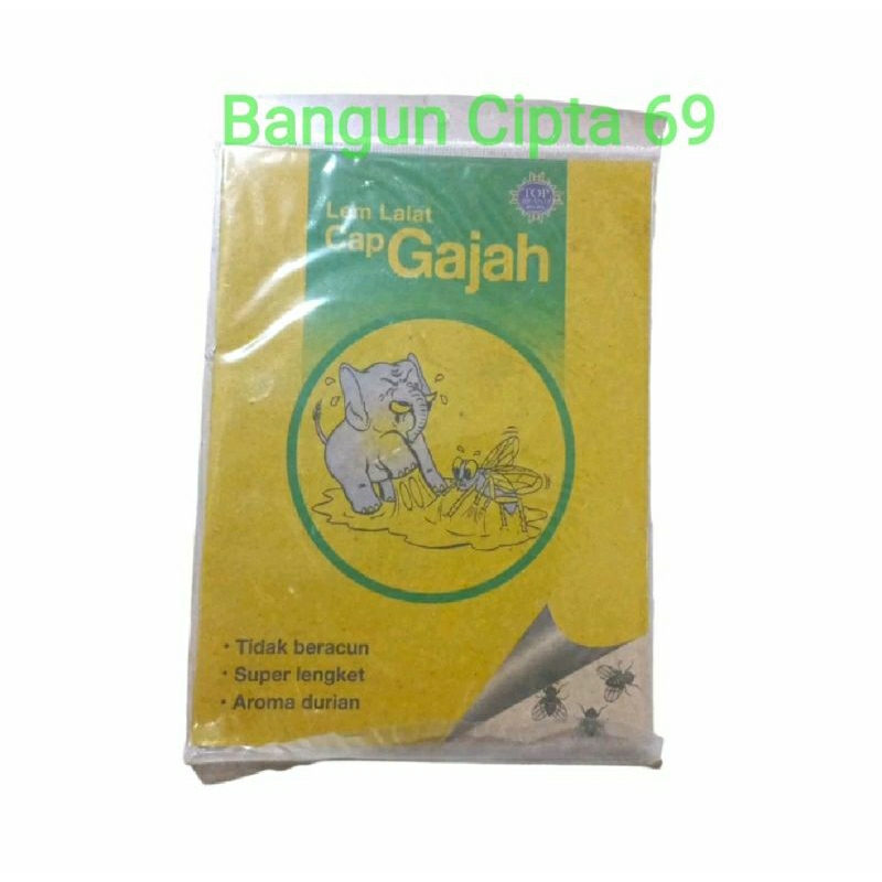 lem lalat kertas cap gajah