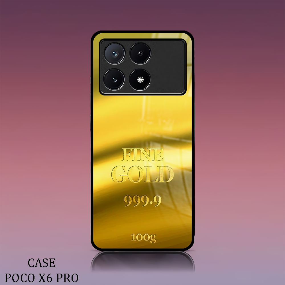(DB36) Case Kilau  | Glossy Poco X6 Pro |  Casing Hp Xiaomi | Pelindung Smartphone | Bengkel Case | 