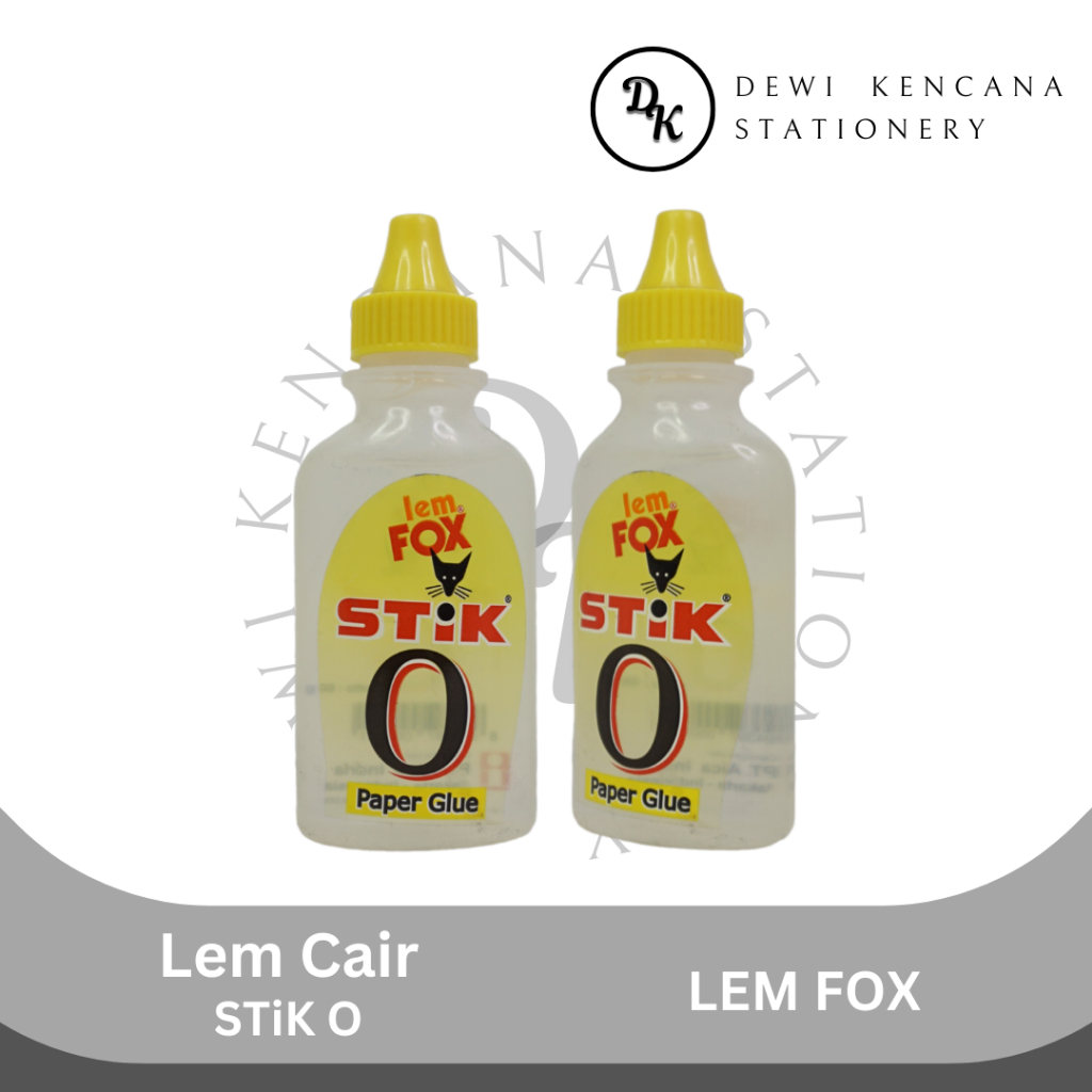 

Lem Cair / Lem Kertas Lem FOX STiK O