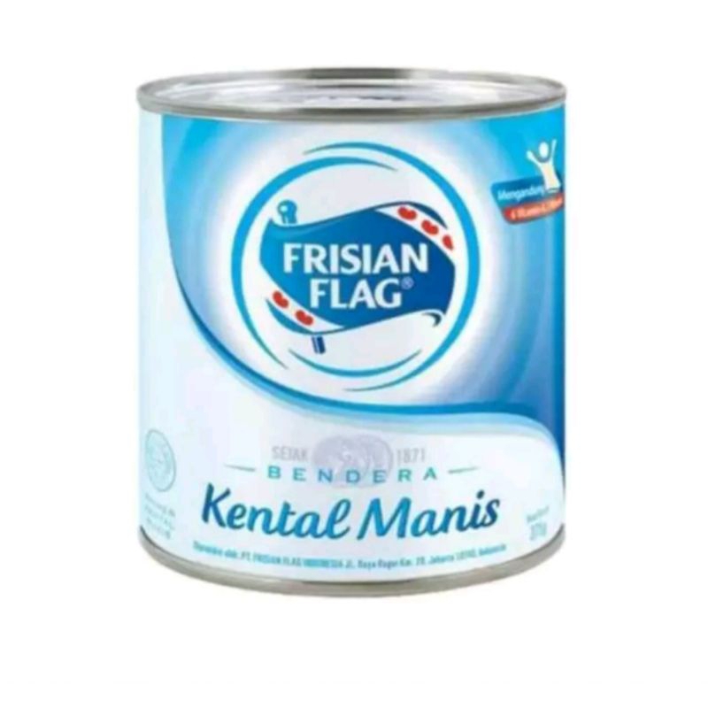 

frisian flag susu kental manis putih 370gram