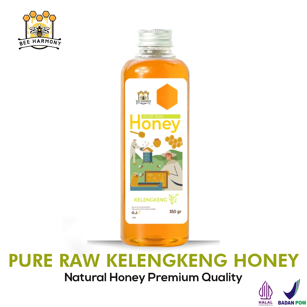 

Bee Harmony Madu Kelengkeng 350gr