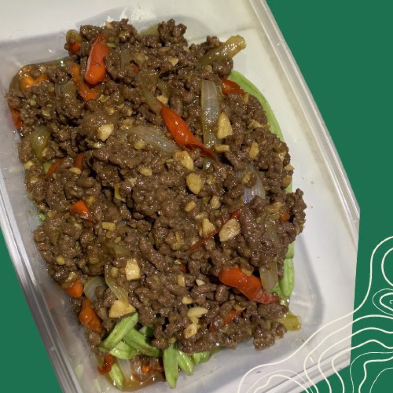 

Tumis Buncis Daging/Homemade/Lauk/Frozenfood