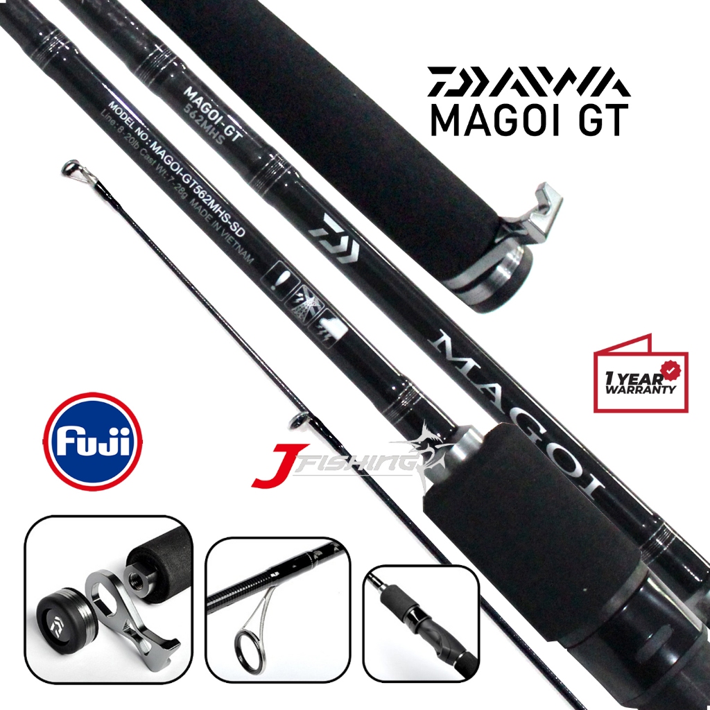 Joran Spinning DAIWA Magoi GT | 562MHS 602MHS 602MS | Galatama l Ikan Mas Bawal | Kolam