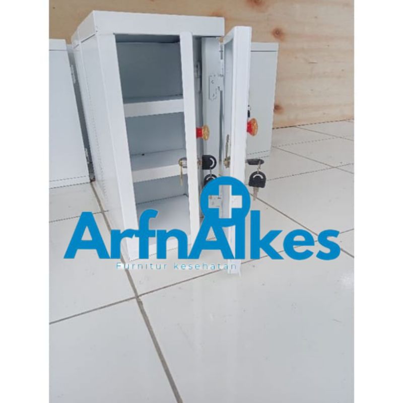Lemari narkotika 2pintu lemari psikotropika