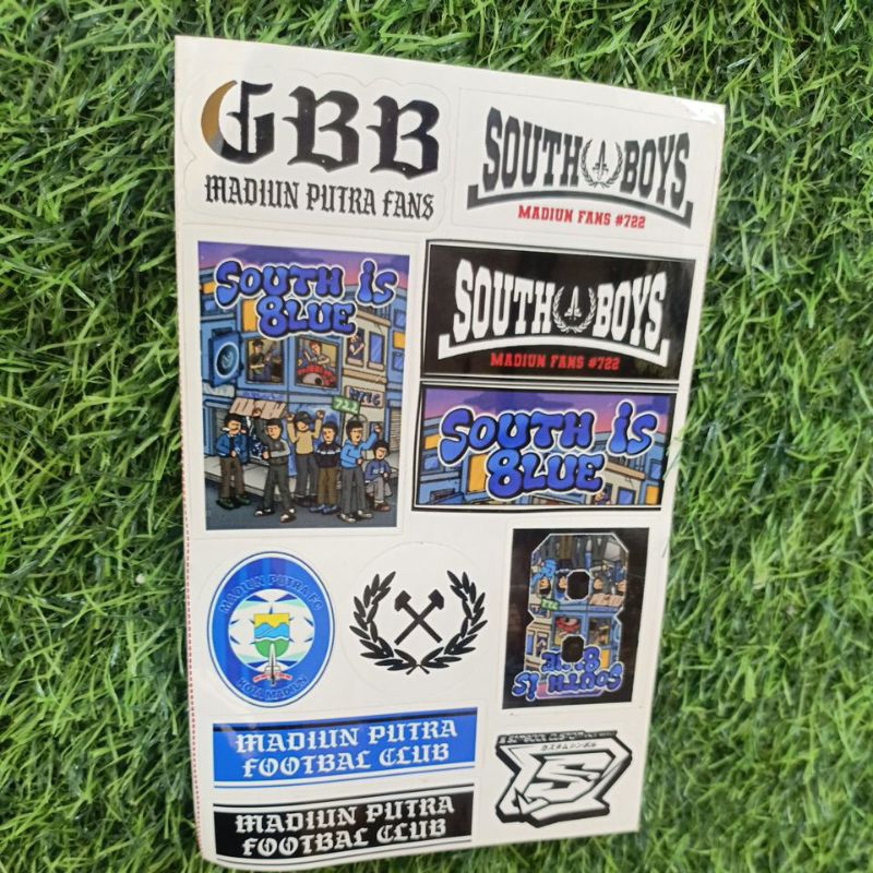 

STIKER MADIUN PUTRA FC GBB SOUTH BOYS MADIUN FANS SOUTH IS BLUE