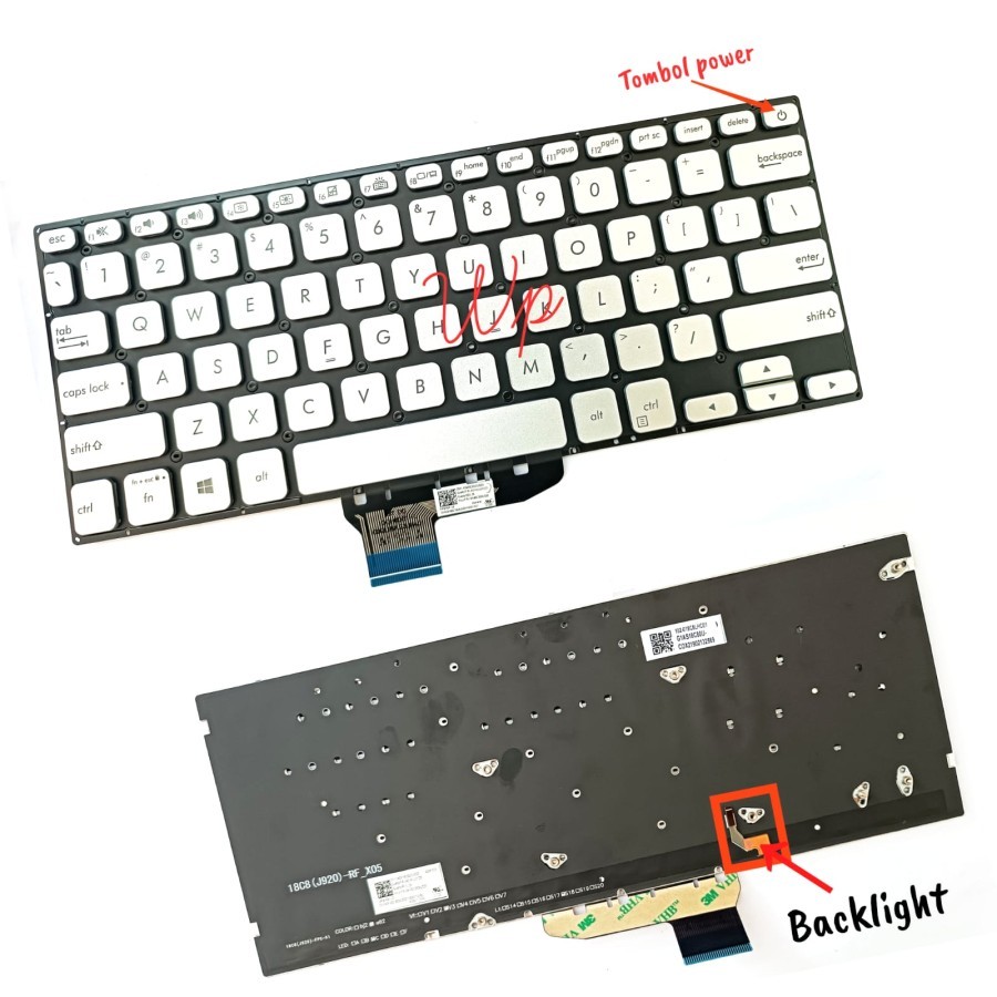 Keyboard Asus VivoBook S430 S430F S430FN S430U X430F X430FN BACKLIGHT