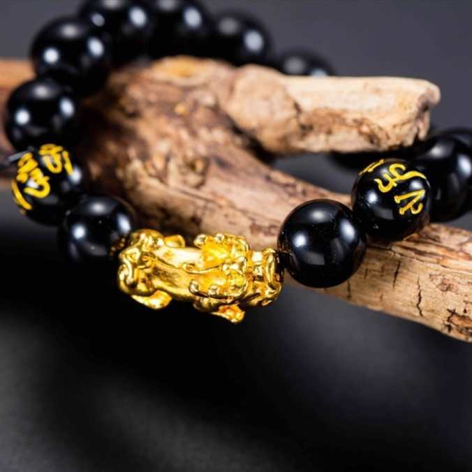 OLEVS Gelang Pixiu Pria Wanita Bracelet Gelang Aesthetic Lucky Bead Bangle Gift Fashion