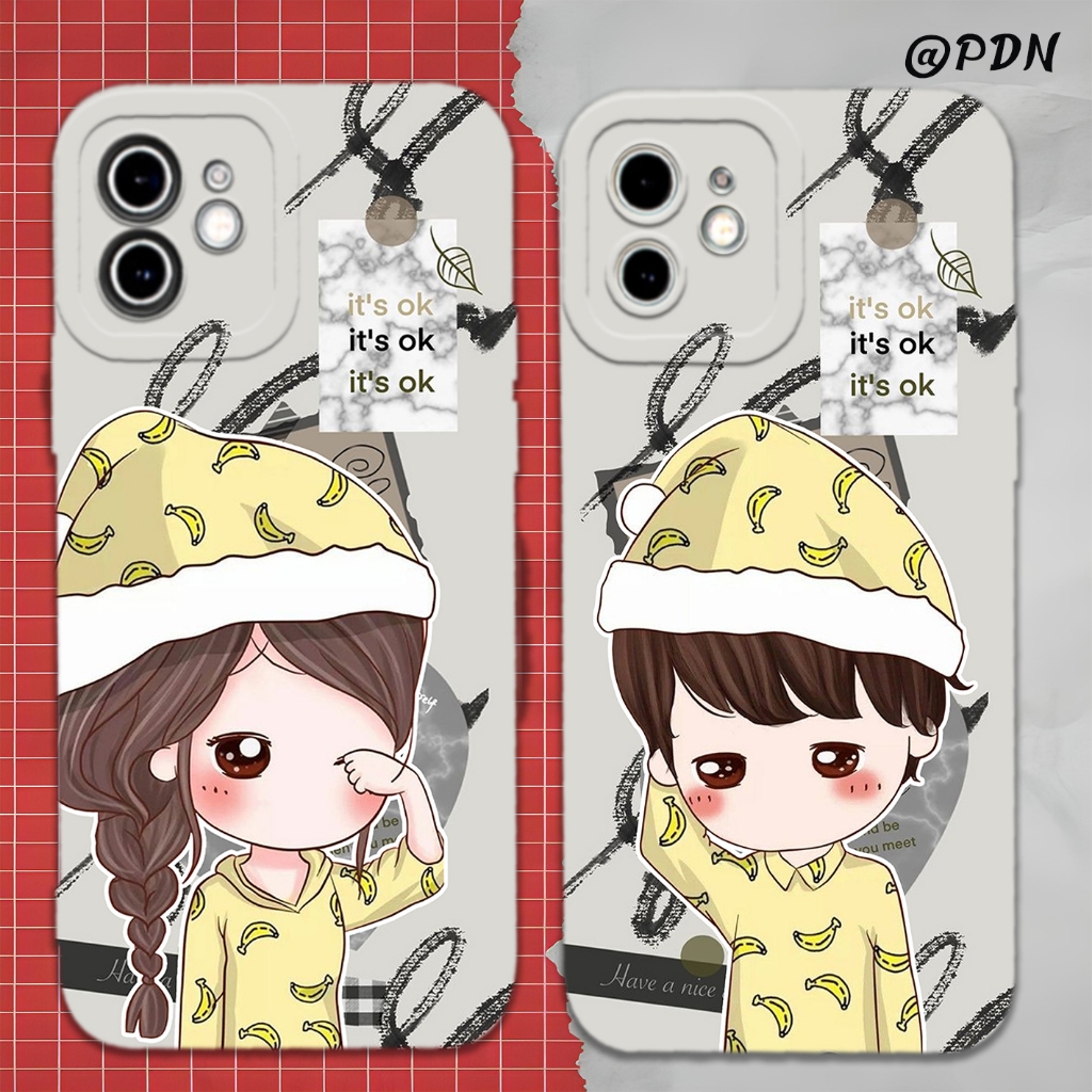 CASE COUPLE UNTUK SEMUA TYPE HANDPHONE OPPO / VIVO / SAMSUNG /REDMI / INFINIX /REALME / IPH / POCO /