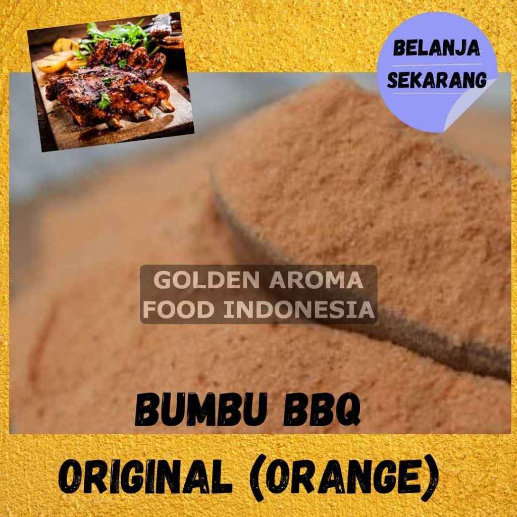 

Bumbu Tabur Rasa Barbeque Original Orange 1kg Terbaik, Terlaris, Enak Lezat dan Halal