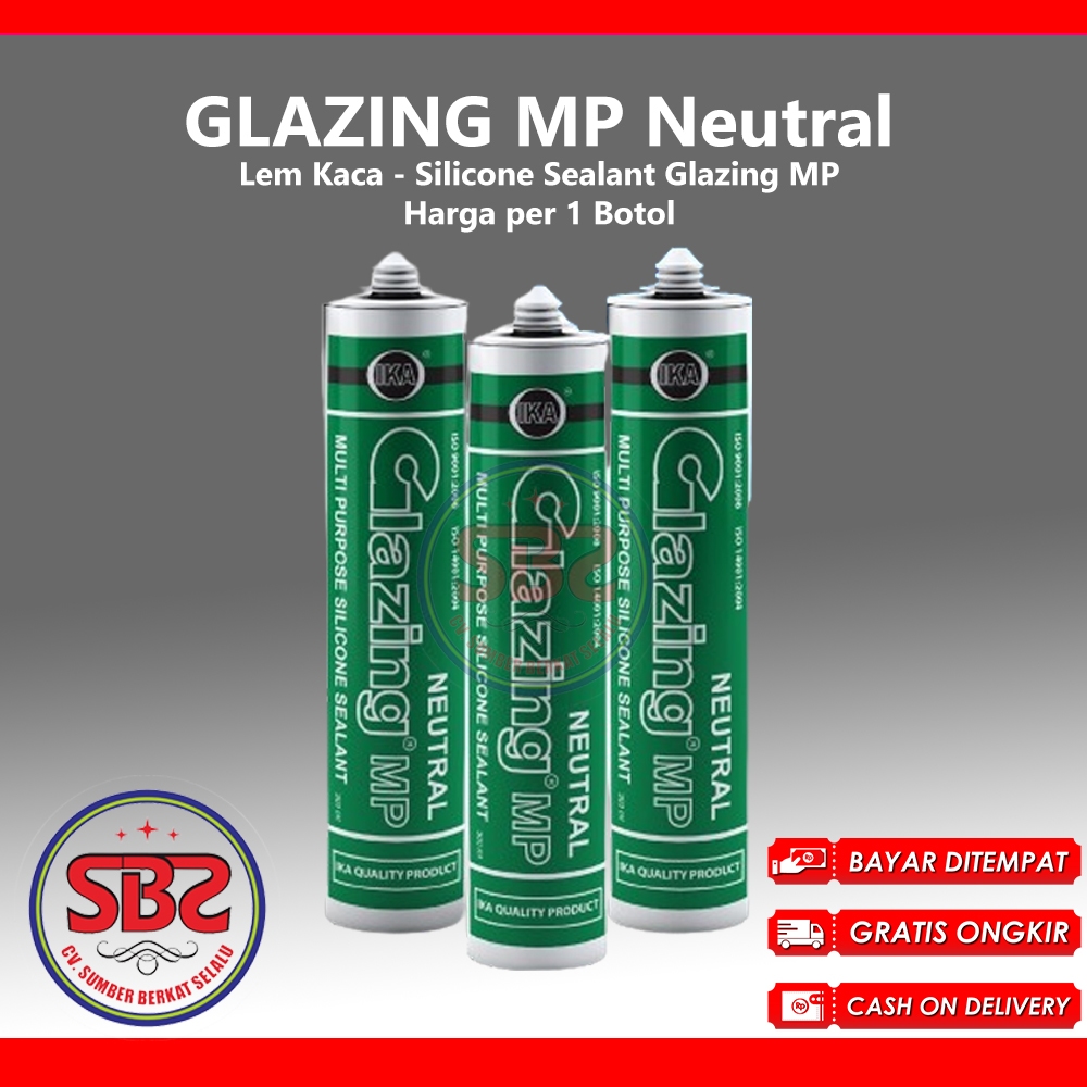 GLAZING MP NEUTRAL - Silicone Sealant GLAZING MP Netral/Lem Kaca Glazing MP
