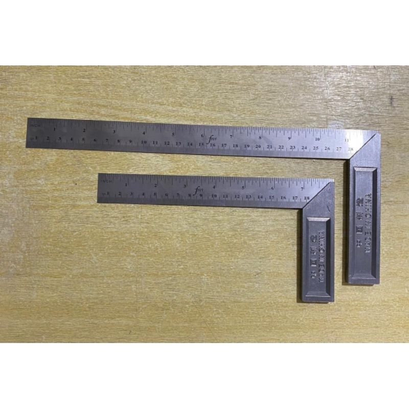 meteran siku tukang fawi 10 12 8 inch/ siku tukang murah/ penggaris tukang/ siku tukang 10" 12" 8"