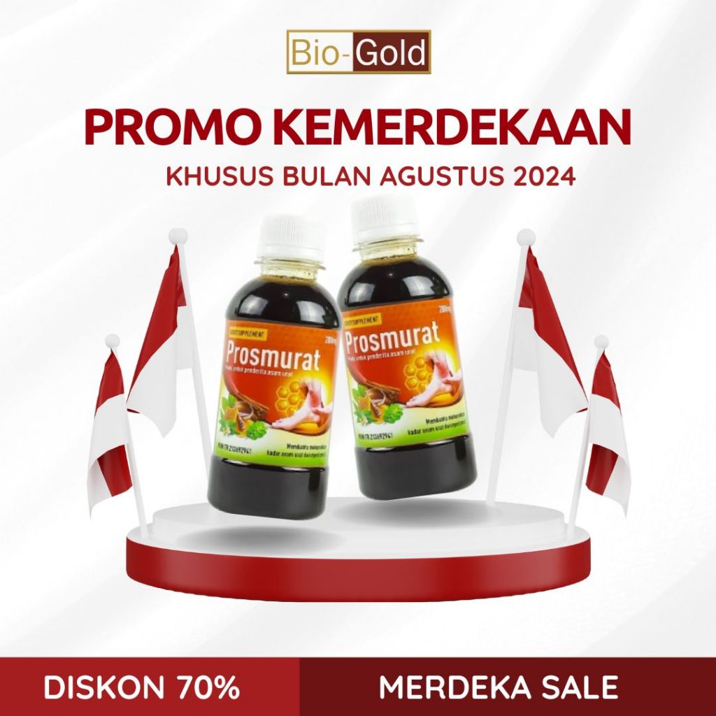 

Paket 2 Botol Madu Prosmurat Obat Herbal Asam Urat Nyeri Sendi Otot Kaku Badan Pegal Halal BPOM