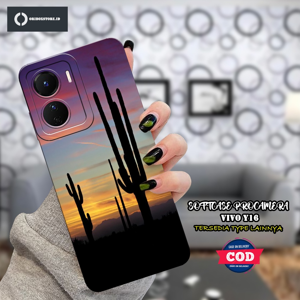 Case Hp VIVO Y16 Terbaru - Motif Case Estetik Pemandangan - Casing Hp VIVO Y16 - Softcase Hp VIVO Y1