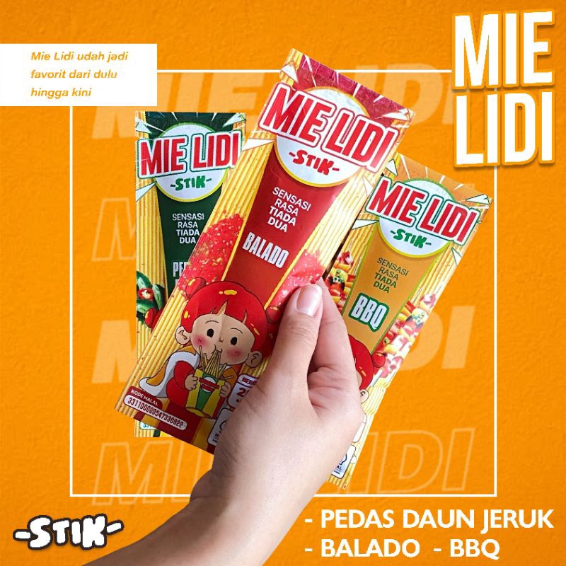 

Snack stick Mie Lidi