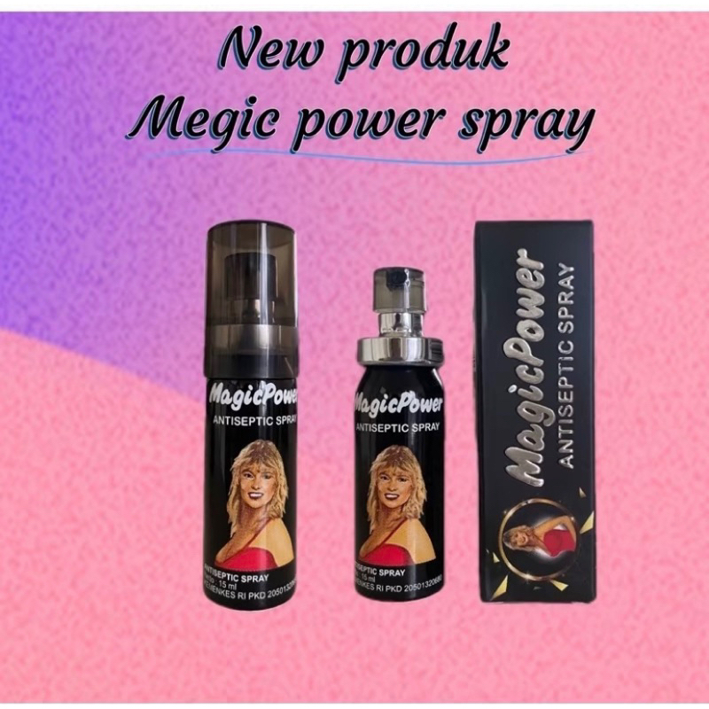 [ISI 15ML | BPOM] Spray Antiseptik | Magic Power Antiseptic Spray 15ml | Tissue Magic Tisu
