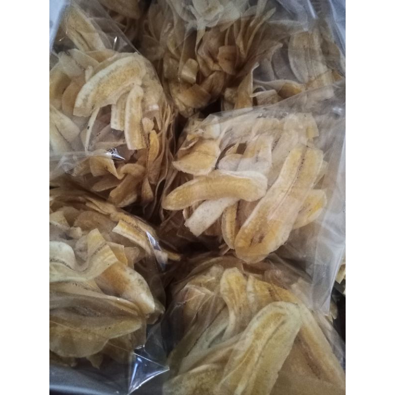 

Kripik pisang gurih renyah manis 500 gr