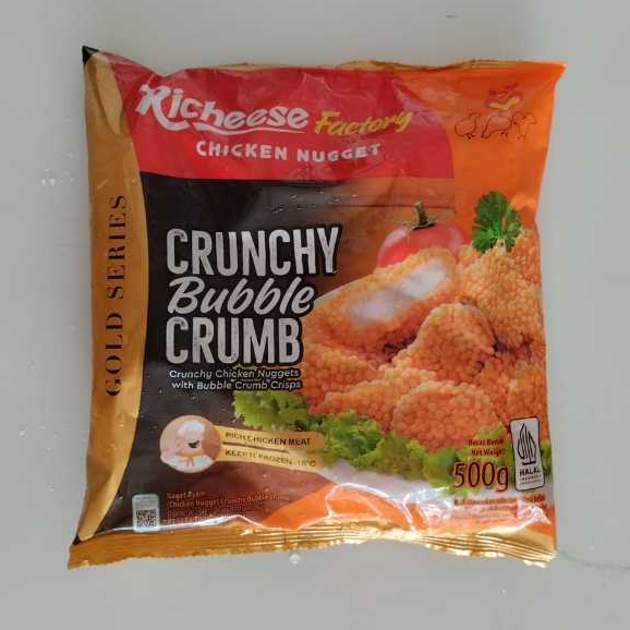 

NUGGET CRISPY RICHEESE Factory 500gr Nugget Crispy Bubble Crumb Richeese