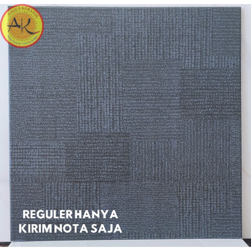 Keramik Lantai Teras Garasi Kamar Mandi Motif Kasar Matt Platinum 40x40 Corso Black