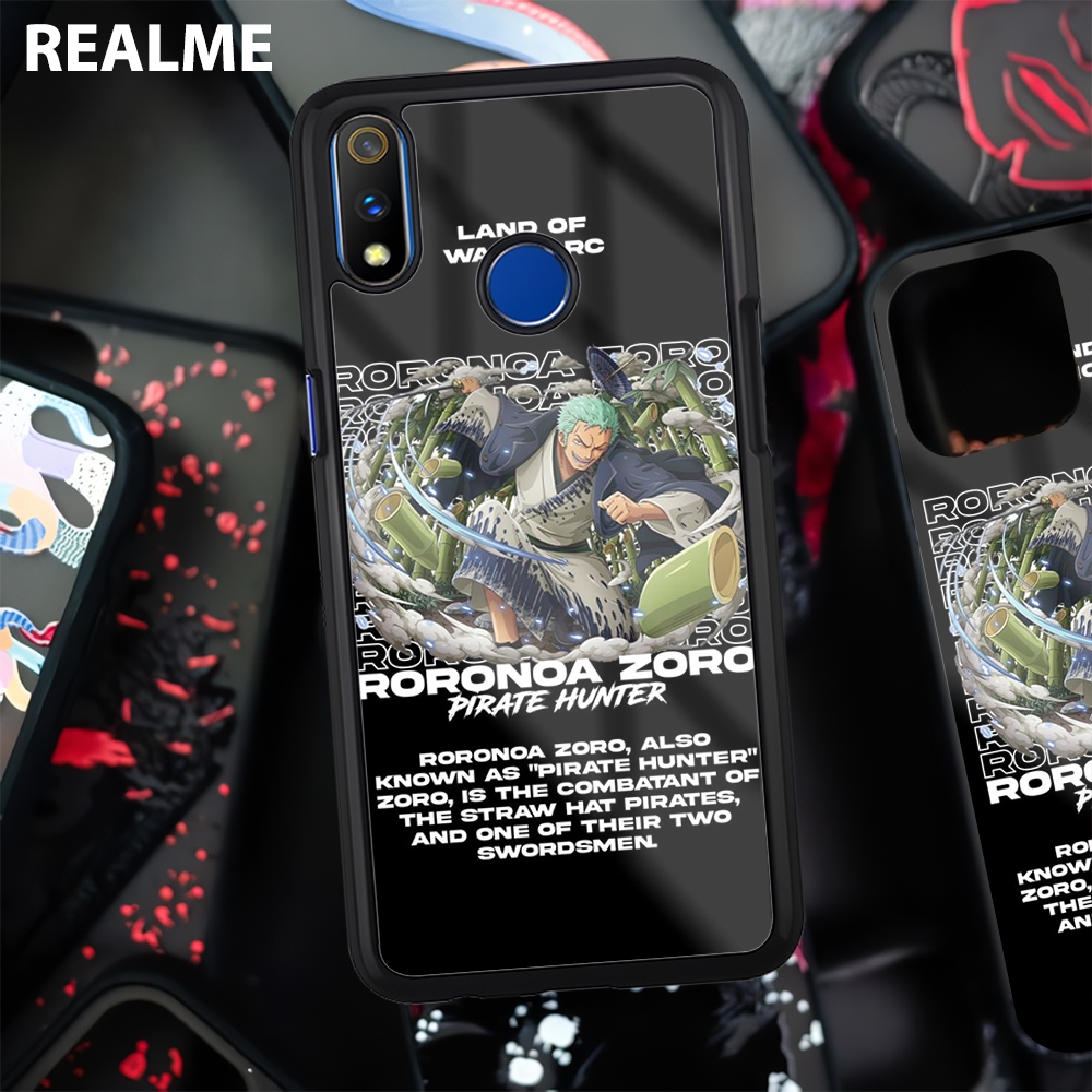 Case Glossy [2D] Realme 3 5 6 7 8 8i 9 10 Pro - Case Silikon Realme 3 - Cassing Handphone Realme 3