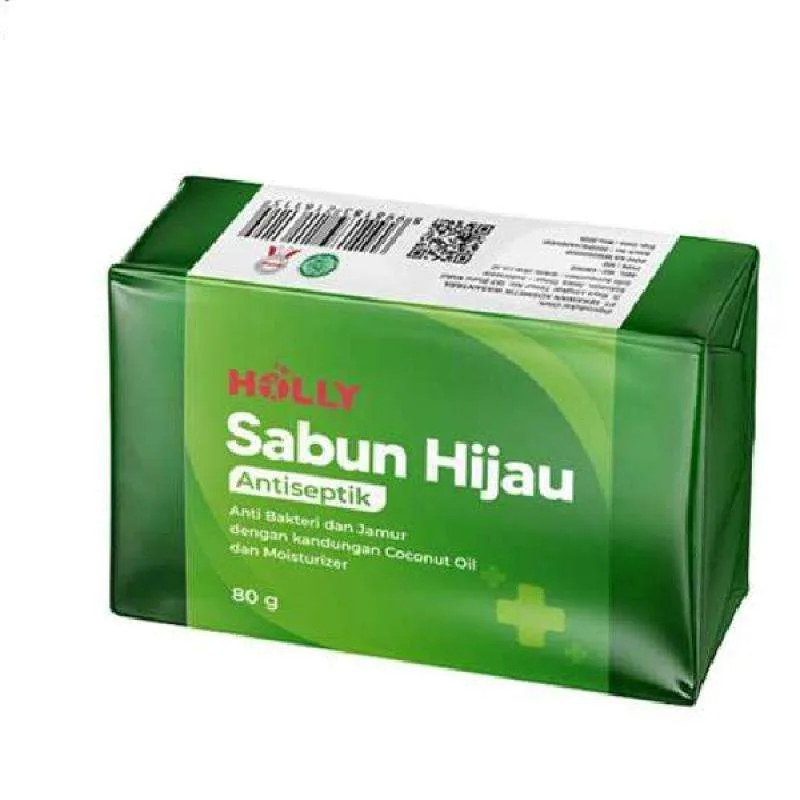 Holly Sabun Hijau 80 Gr - Sabun Gatal Gatal