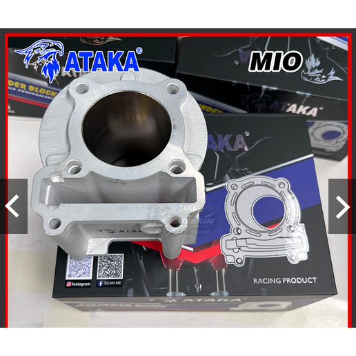 ATAKA RACING blok Mio blok CERAMIC 59 63 66mm