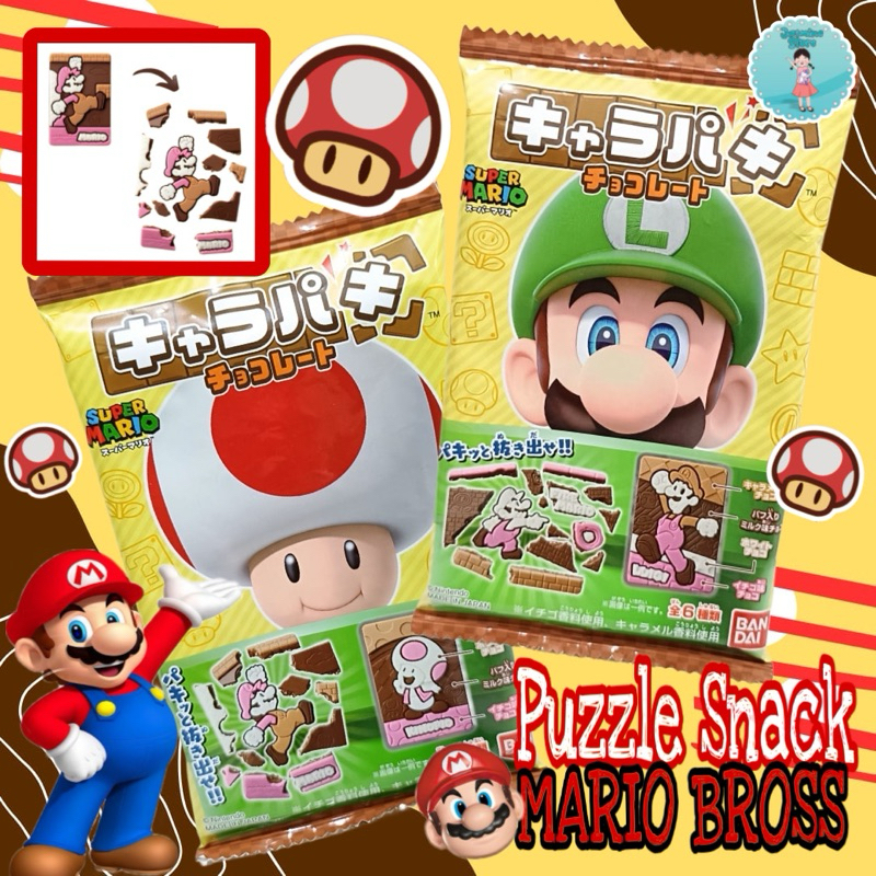 

Puzzle Charapaki Chocolate Mario Bros/Snack Mario Bross/Choco Snack Japan