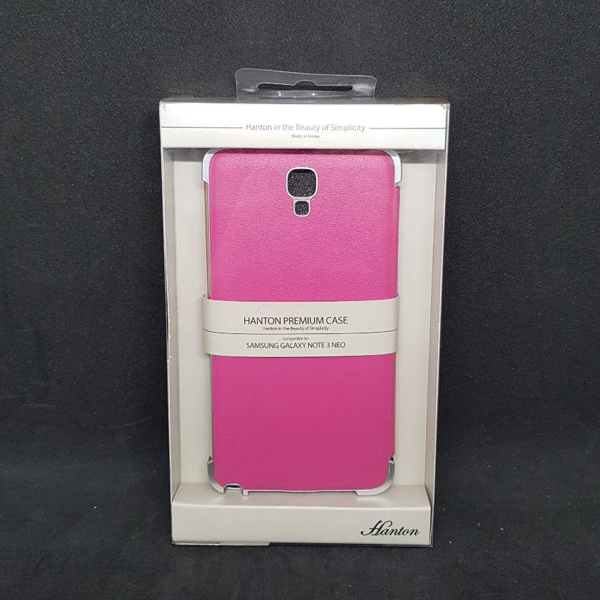 Hanton Premium Flip Case Samsung Galaxy Note 3 Neo Original