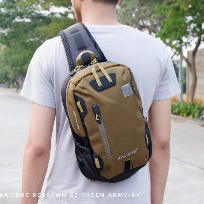 Tas Selempang Kalibre Respawn 03 Sling Bag 7L 921912350 / 921912 350  tas pria