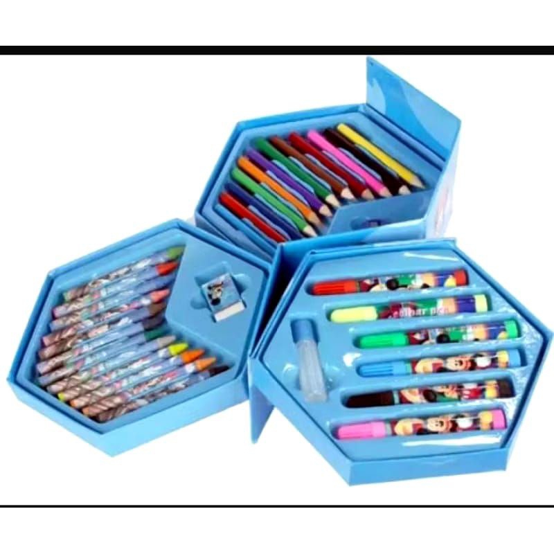 

Crayon set anak 4 in 1 46pcs