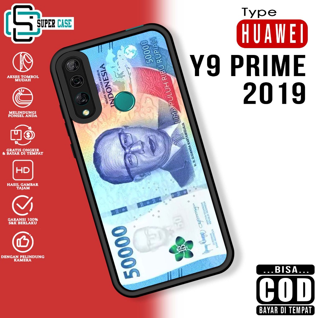 Case Hp For HUAWEI Y9 PRIME 2019 ACS SoftCase Glossy casing Handphone Silikon Glass