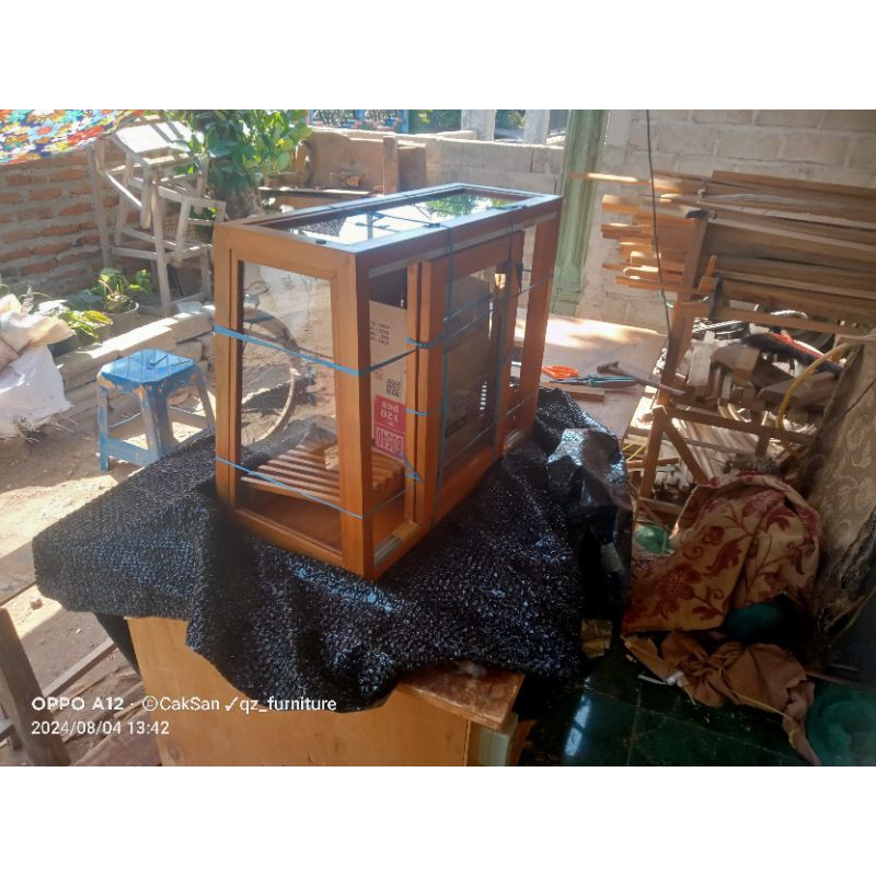 Etalase kentaky/ayam goreng /Etalase Kayu Jati/Etalase makanan/Etalase Roti/Etalase Bakso/ Etalase l