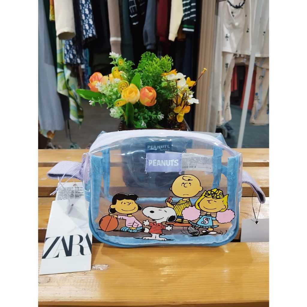 Pouch Snoopy Transparan So cute