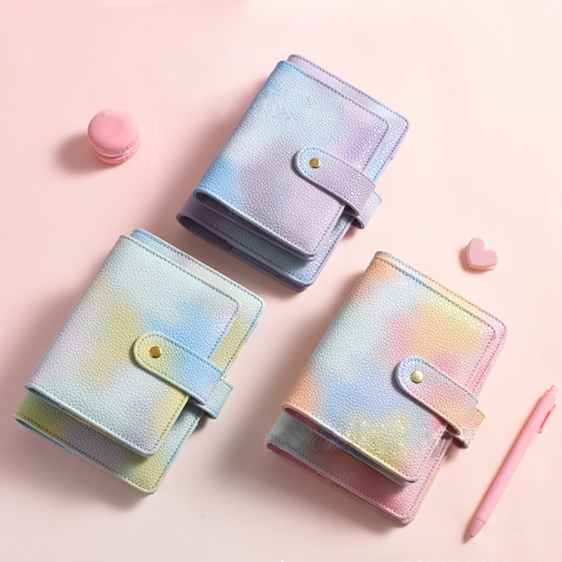 

Lovely Refillable Journal Notebook Cover 6 Ring Binder Notepad Cover A6/A7 Size