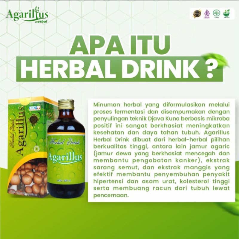 

Agarillus Herbal Drink