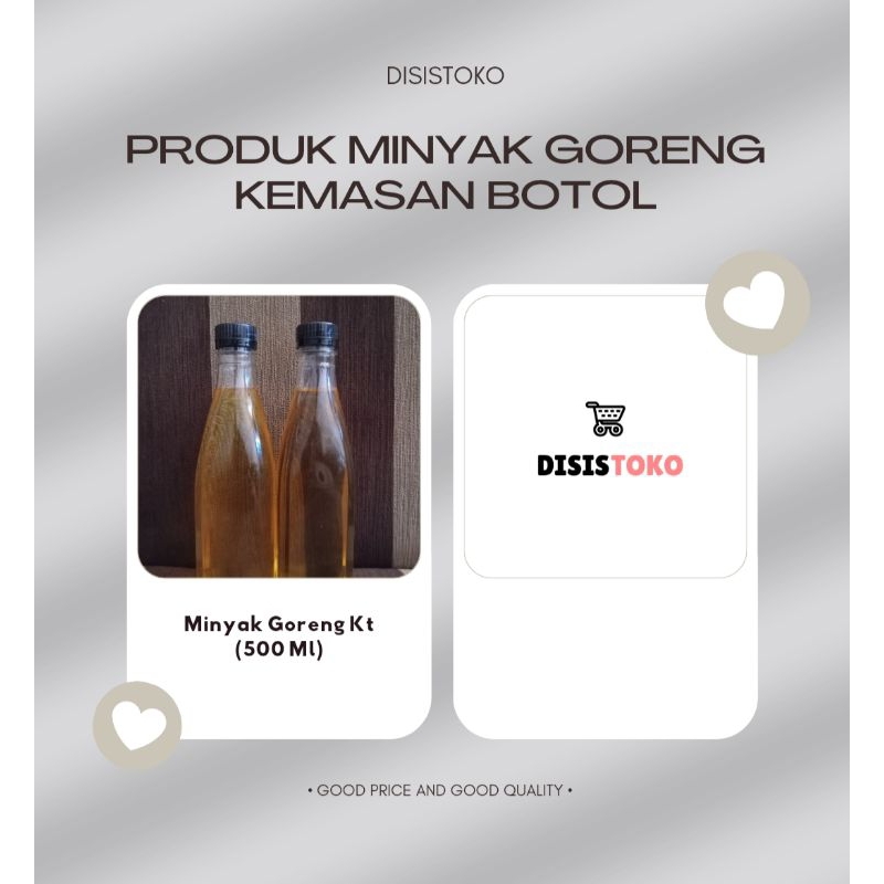 

Minyak Goreng Bening Kemasan Botol 500 Ml