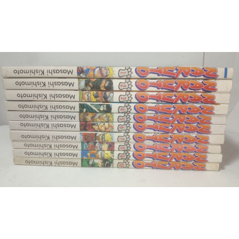 Komik Naruto 1-10 Set Kolpri