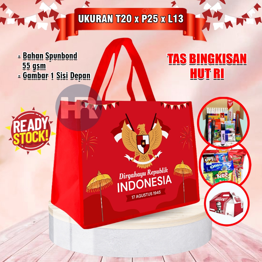 

Tas Souvenir 17 Agustus / Tas Kemerdekaan / Goodie Bag kemerdekaan / Tas Souvenir HUT RI / Tas Dirgahayu Republik Indonesia / Tas Souvenir Lomba 17 Agustus Kemerdekaan Republik Indonesia 17an Dirgahayu Merah Putih Tujuh Belasan